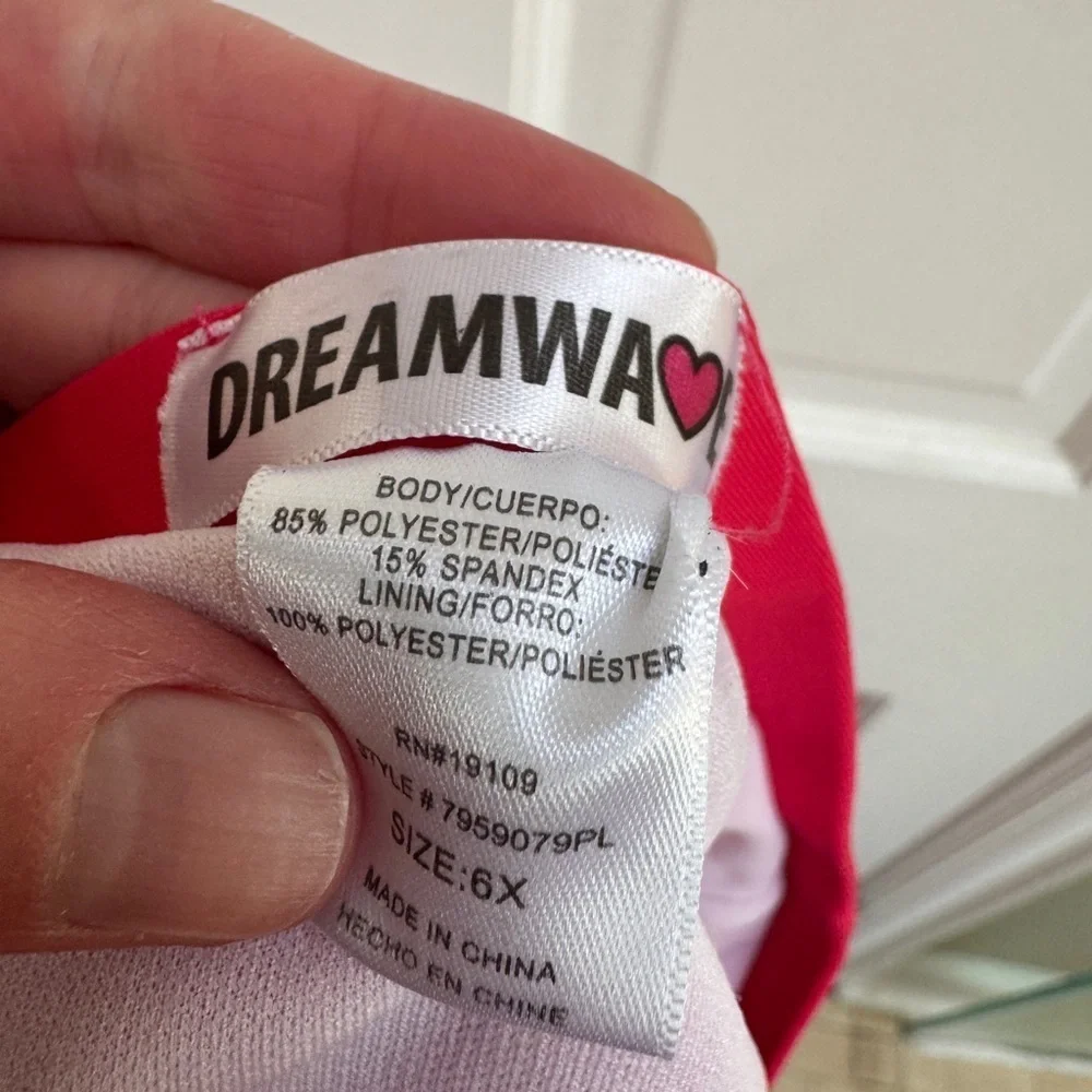 Dreamwave 3T Girls Pink Mermaid Swim Bikini Skort Bathingsuit Bottom